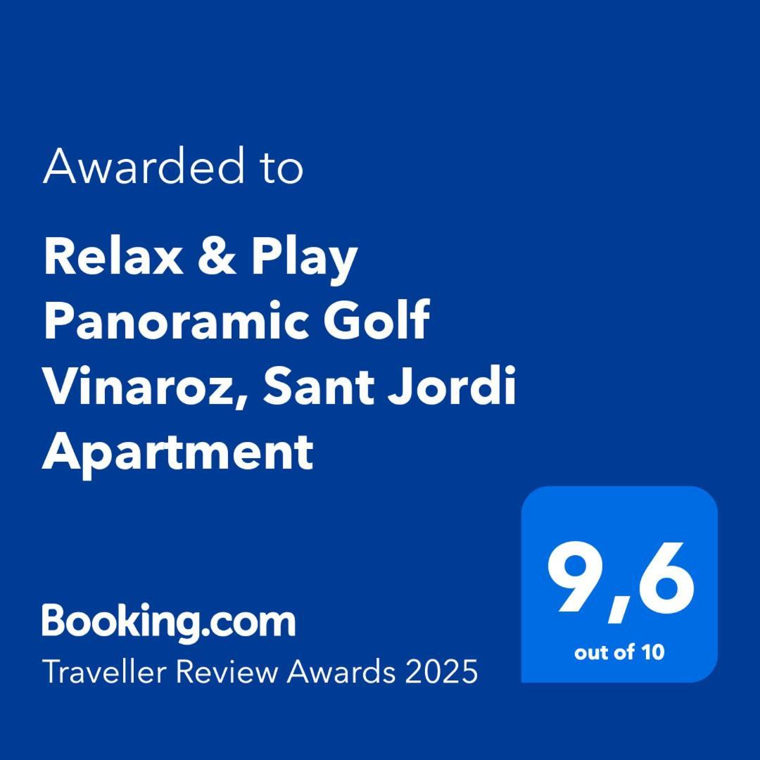 Relax & Play Panoramic Golf Vinaroz, Sant Jordi Apartment Vinarós Extérieur photo